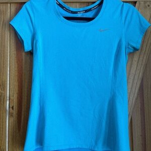 Nike Dri-FIT Turquoise Running Shirt